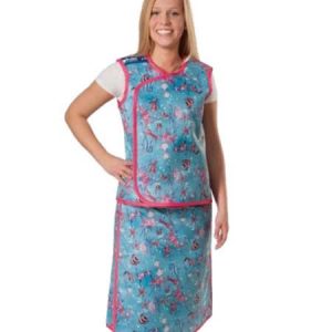 Áo váy 2 mảnh che chắn tia X và Giáp cổ che chắn tia X (Vật liệu Chì tiêu chuẩn (StadardLead)